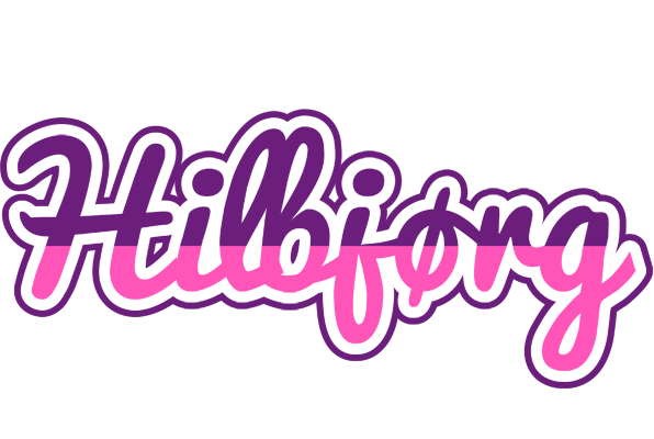 Hilbjørg cheerful logo