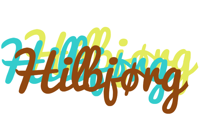Hilbjørg cupcake logo