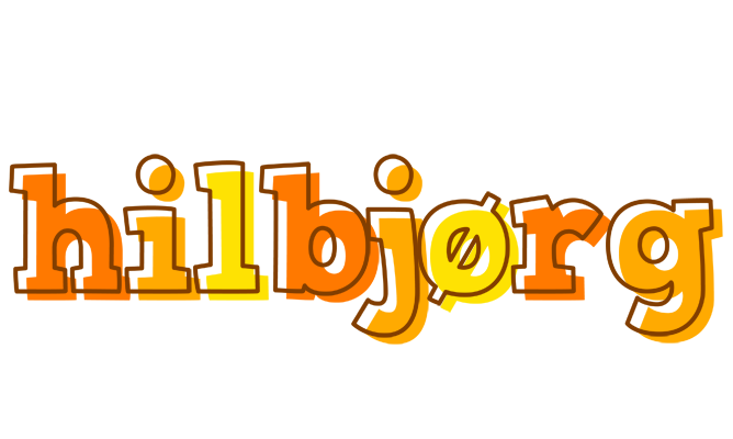 Hilbjørg desert logo