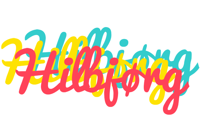 Hilbjørg disco logo