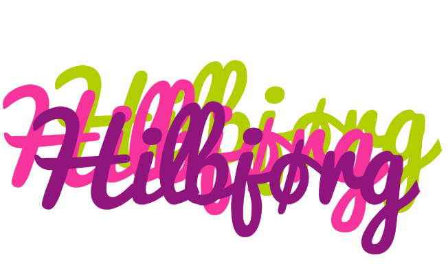 Hilbjørg flowers logo
