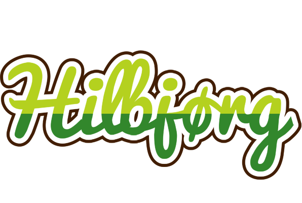 Hilbjørg golfing logo