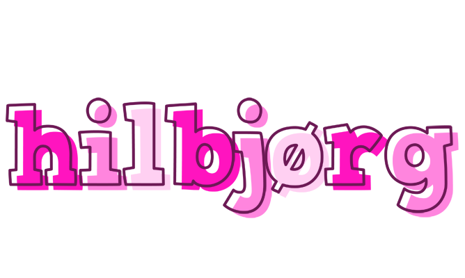 Hilbjørg hello logo