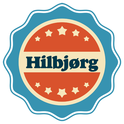 Hilbjørg labels logo