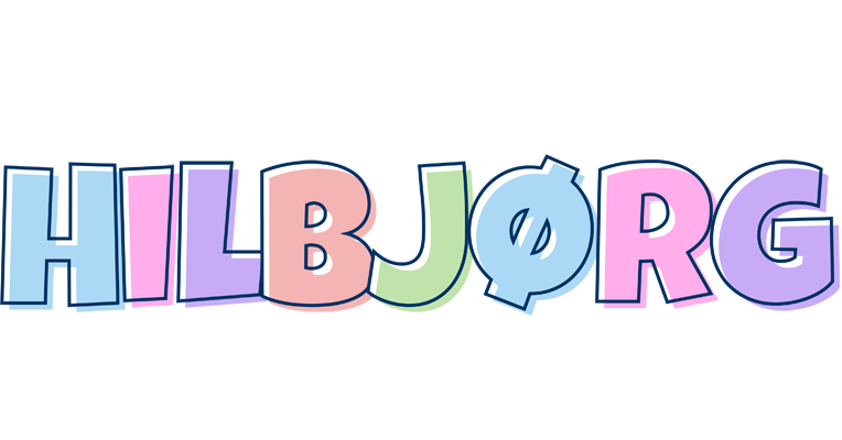 Hilbjørg pastel logo