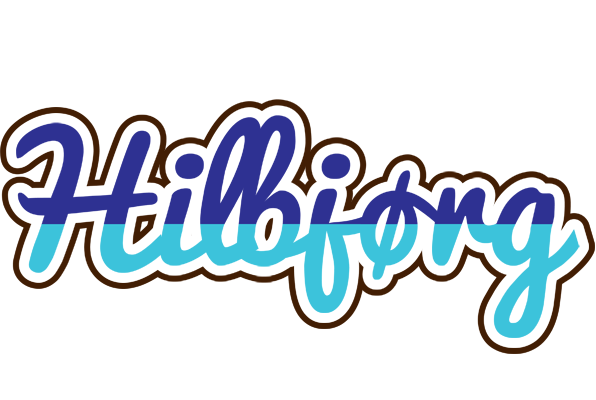 Hilbjørg raining logo