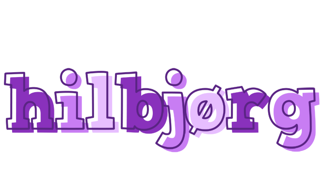 Hilbjørg sensual logo