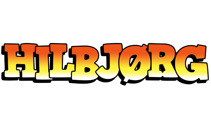 Hilbjørg sunset logo