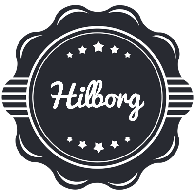 Hilborg badge logo