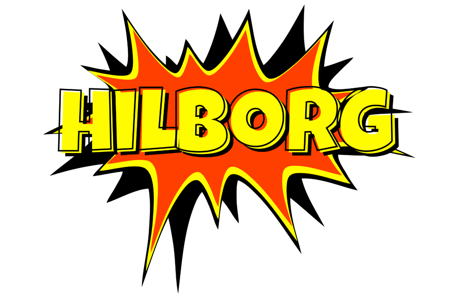 Hilborg bazinga logo