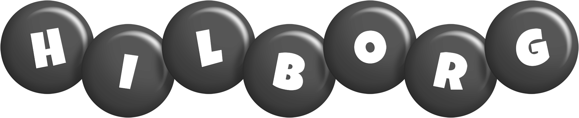 Hilborg candy-black logo