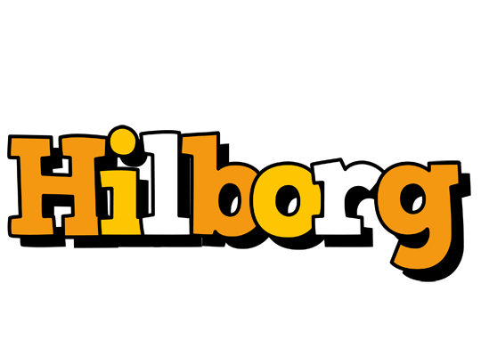 Hilborg cartoon logo