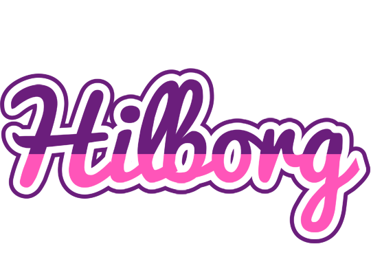 Hilborg cheerful logo
