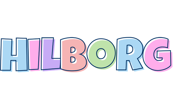 Hilborg pastel logo