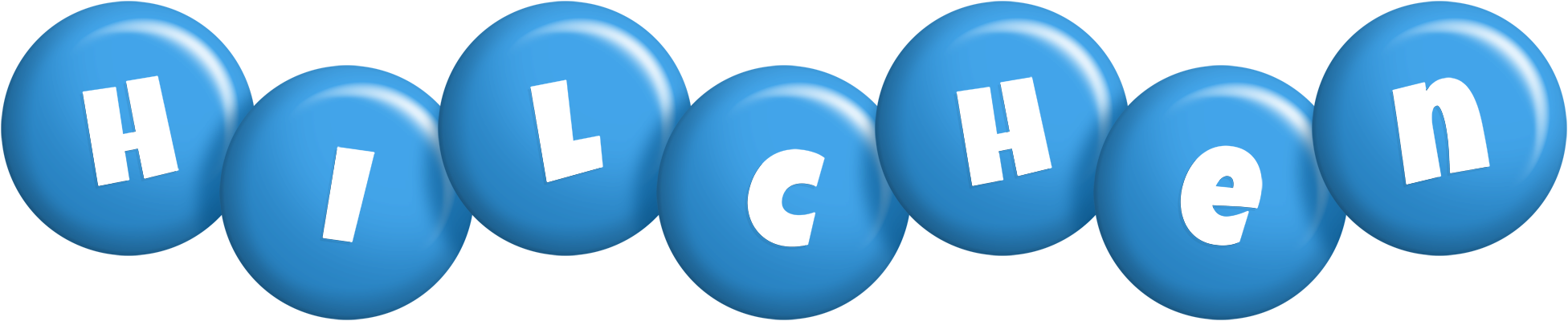 Hilchen candy-blue logo