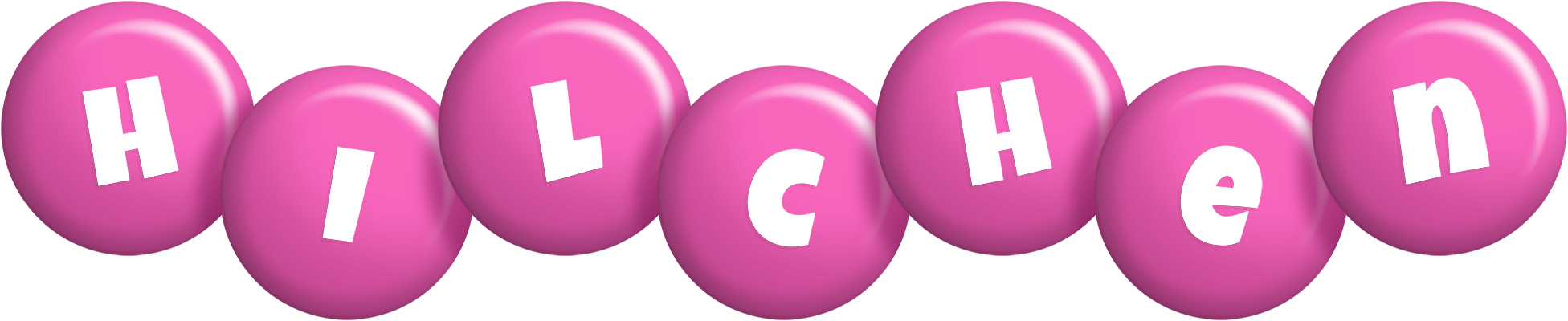 Hilchen candy-pink logo