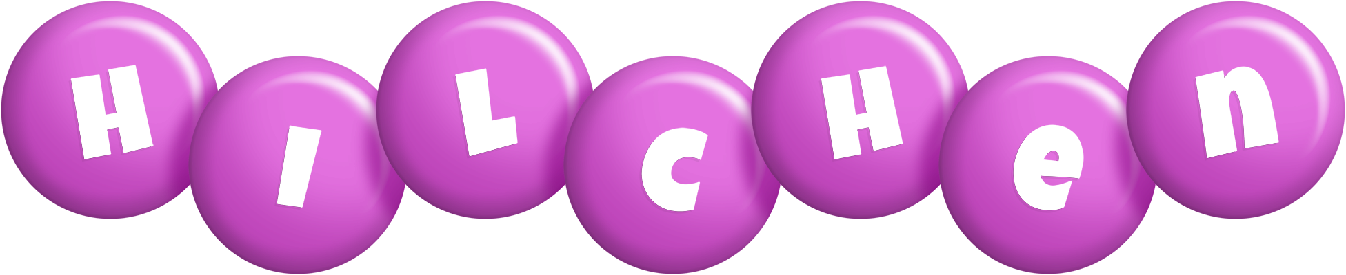 Hilchen candy-purple logo