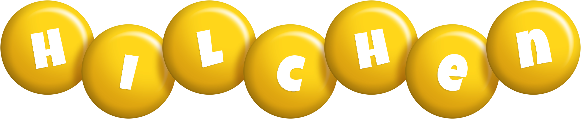 Hilchen candy-yellow logo