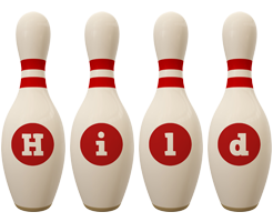 Hild bowling-pin logo