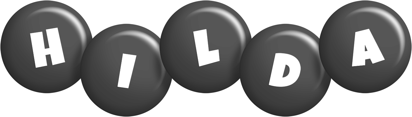 Hilda candy-black logo