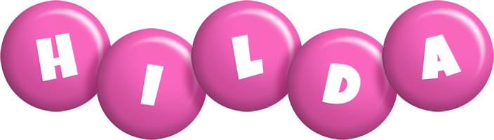 Hilda candy-pink logo