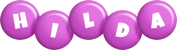 Hilda candy-purple logo