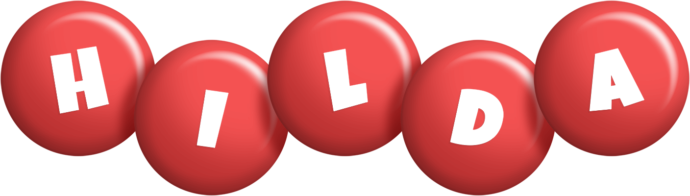 Hilda candy-red logo