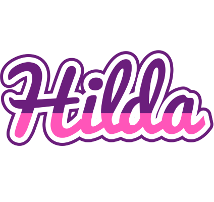 Hilda cheerful logo