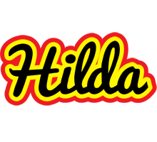 Hilda flaming logo