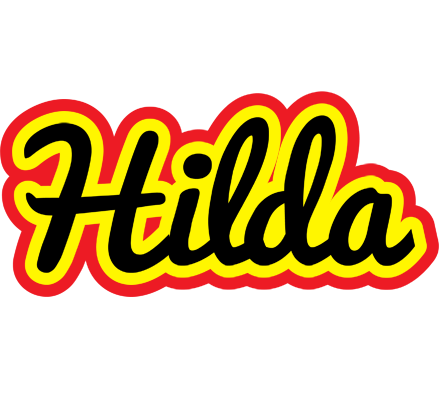 Hilda flaming logo
