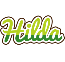 Hilda golfing logo