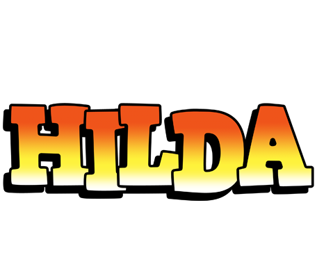 Hilda sunset logo