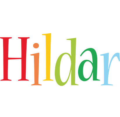 Hildar birthday logo