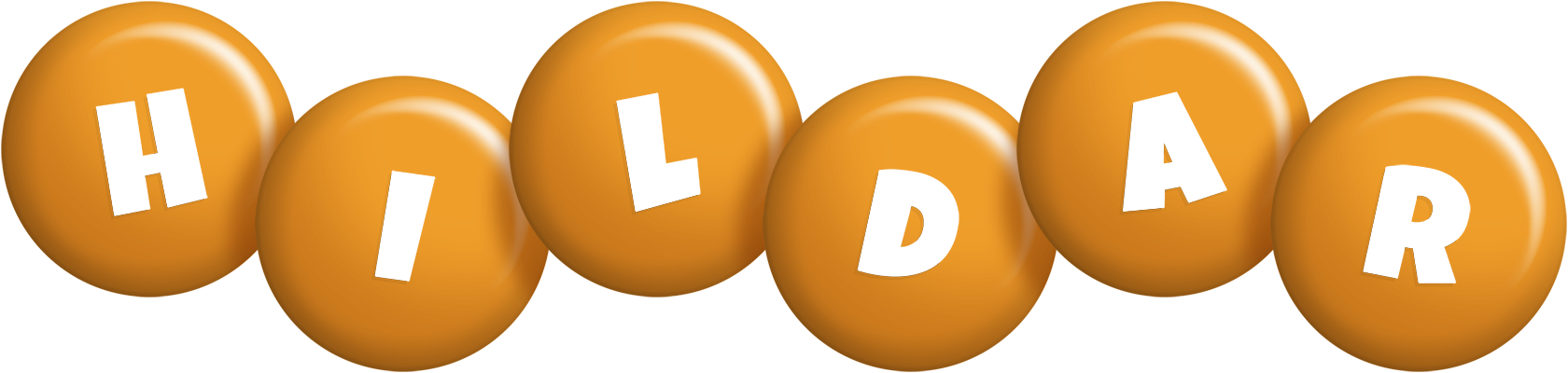 Hildar candy-orange logo