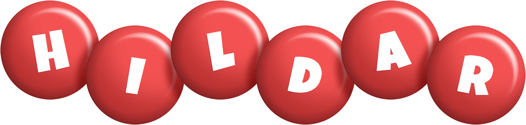 Hildar candy-red logo