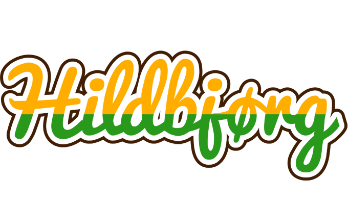 Hildbjørg banana logo