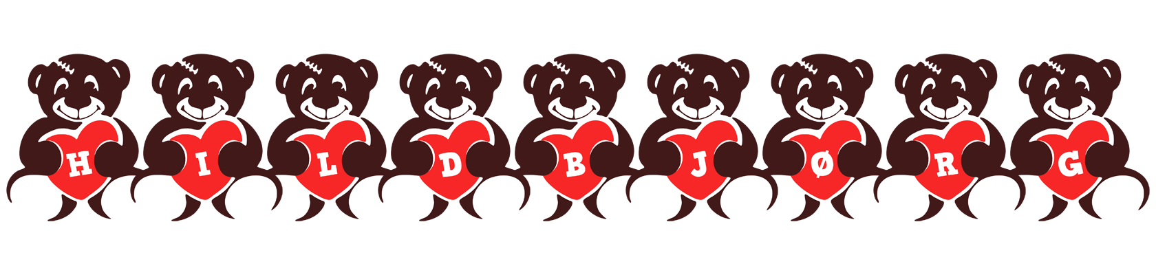 Hildbjørg bear logo