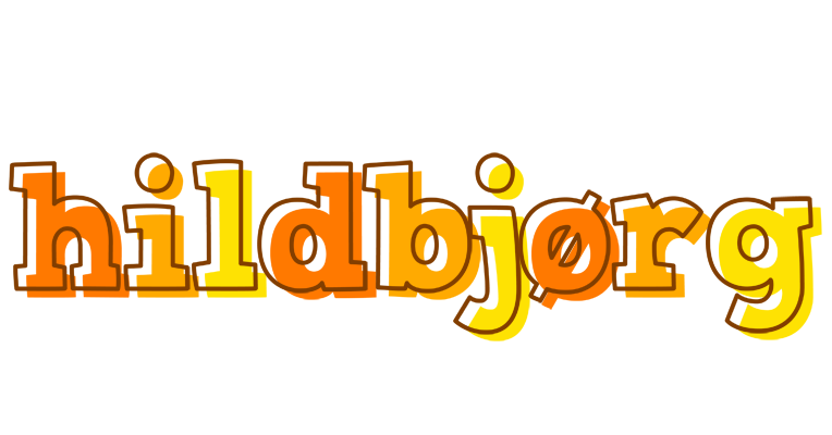 Hildbjørg desert logo