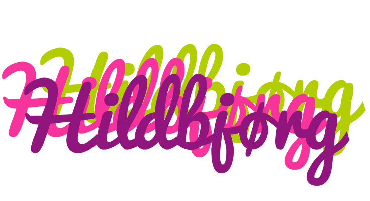Hildbjørg flowers logo