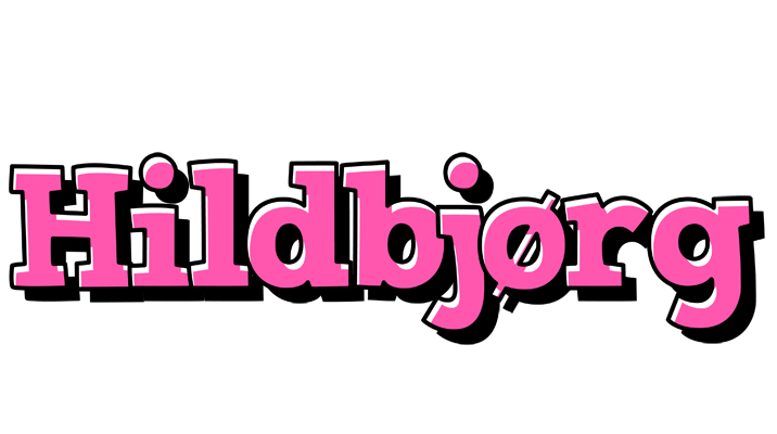 Hildbjørg girlish logo