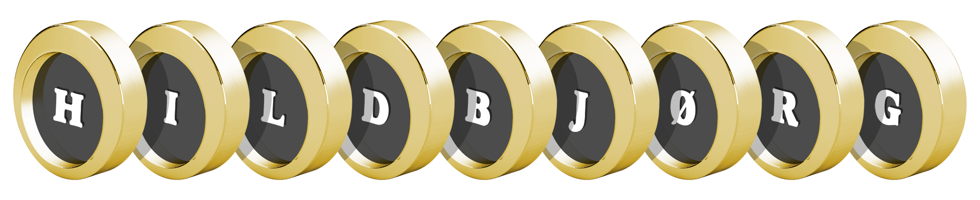 Hildbjørg gold logo