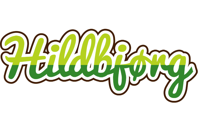 Hildbjørg golfing logo