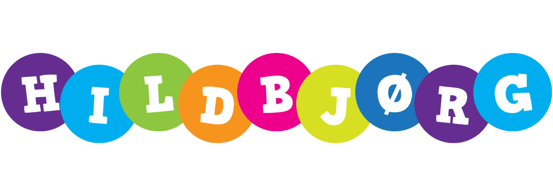Hildbjørg happy logo