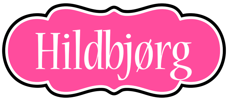 Hildbjørg invitation logo