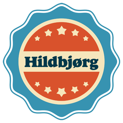 Hildbjørg labels logo