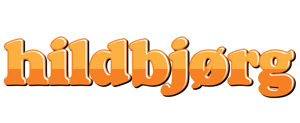 Hildbjørg orange logo