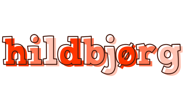 Hildbjørg paint logo
