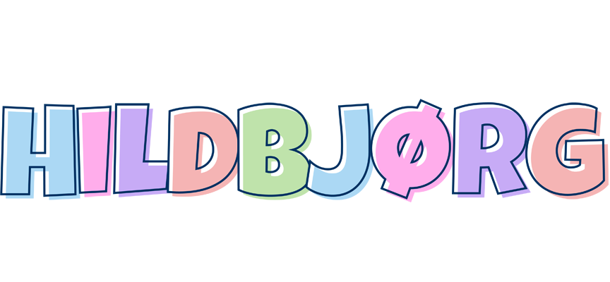 Hildbjørg pastel logo