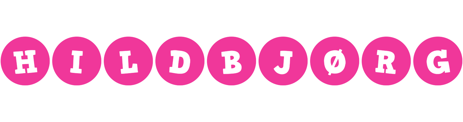 Hildbjørg poker logo