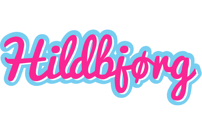 Hildbjørg popstar logo